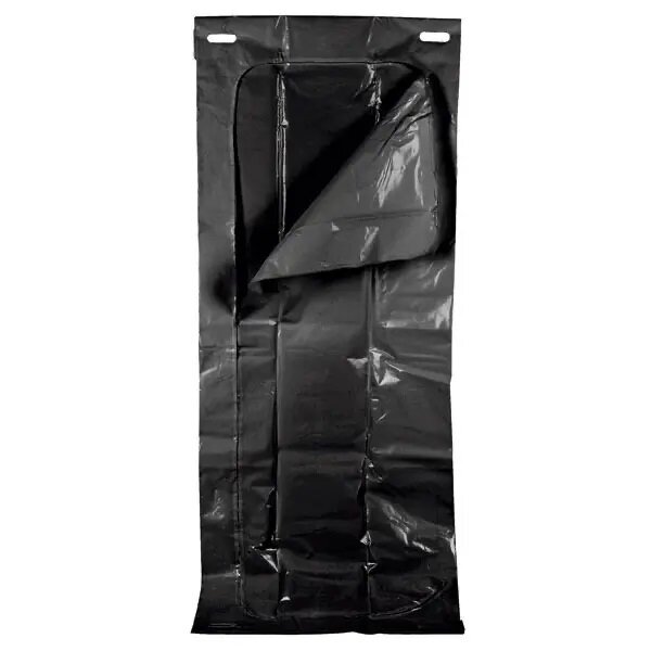 Leichenhülle Standard schwarz, Maße: L 2340 x B 900 mm