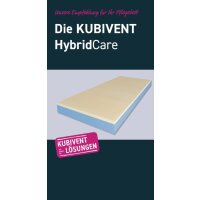 KUBIVENT Hybrid Care Matratze mit Frotteebezug  Sondermaß! 200 x 180 x 14 cm (Stück)