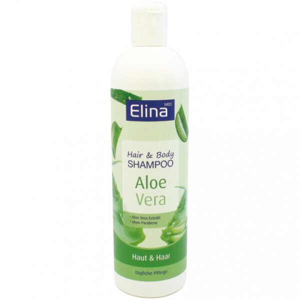 Duschgel Elina med Hair & Body Aloe Vera (500 ml Flasche)