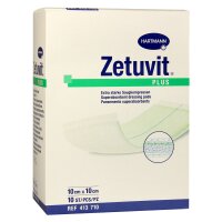 Zetuvit Plus st 10x10 cm|10 Stk.; UK:6 Pack