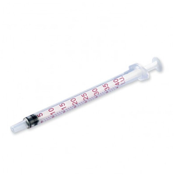 Henke-Ject einmal-Insulinspritzen 1 ml, 3-tlg. Steril, packung mit 100 Stück