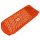 Anti-Rutsch-Socken Größe S, orange, beidseitig beschichtet (Größe 32-35) 1 Paar