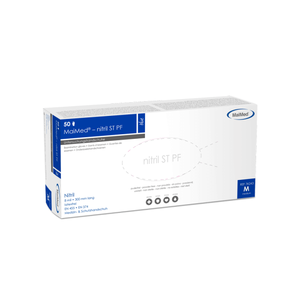MaiMed® – nitril ST PF, Chemikalienschutzhandschuhe (50 St. pro Box)