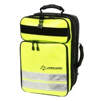 Lifebox Soft Backpack Junior ohne Füllung, schwarz/ neongelb
