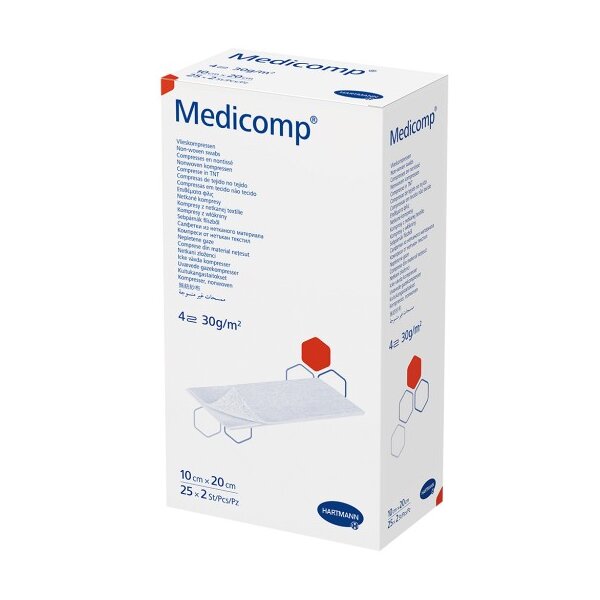 Medicomp steril 10x20 cm, 25 x 2 Stück