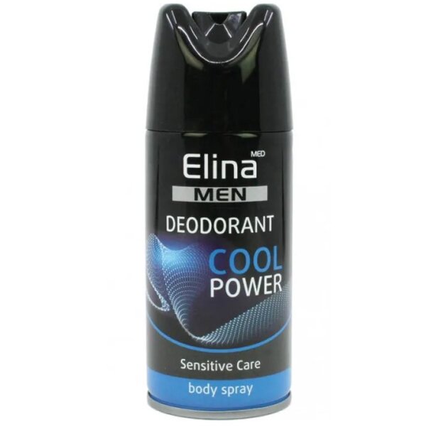 Deodorant für Männer (Elina Cool Power) - 150 ml Flasche