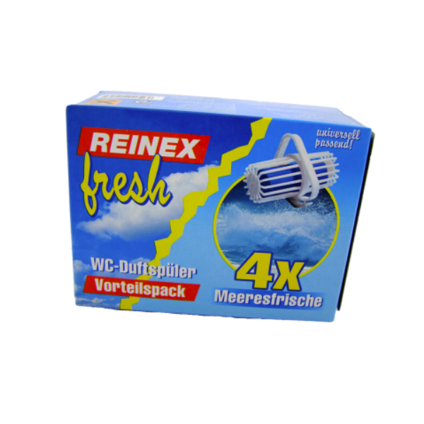 Reinex WC-Duftspüler, Duft: Meeresfrische,  4er-Pack