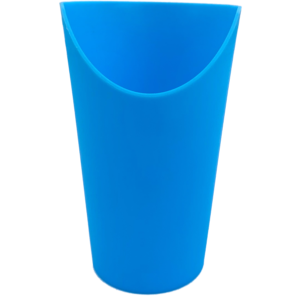 Trinkbecher mit Nasenausschnitt blau 250 ml