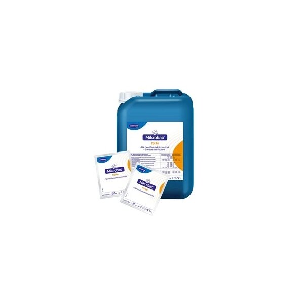 Mikrobac® forte Flächendesinfektionsmittelkonzentrat (250 x 20 ml Beutel)